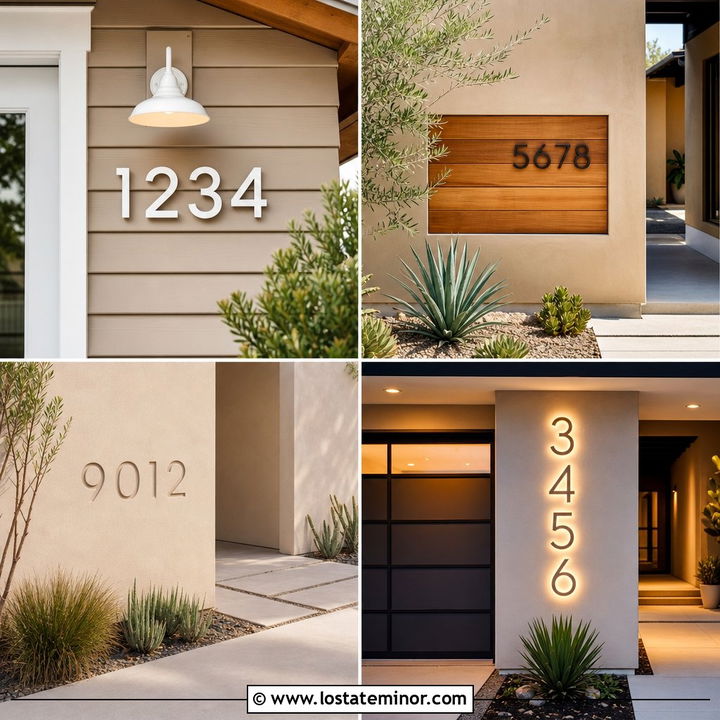 30 Sand House Design With House Numbers Ideas: A Stylish Welcome