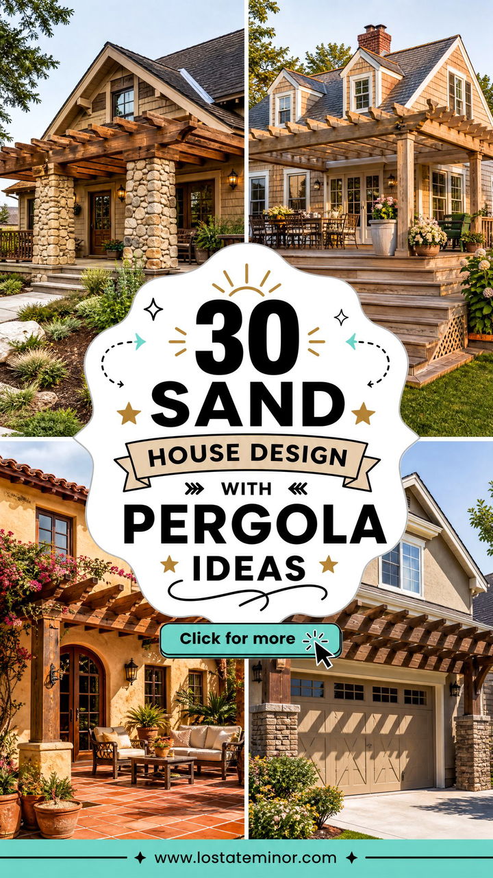 30 Sand House Design With Pergola Ideas Breezy Outdoor Style - 30 Sand House Design With Pergola Ideas: Breezy Outdoor Style