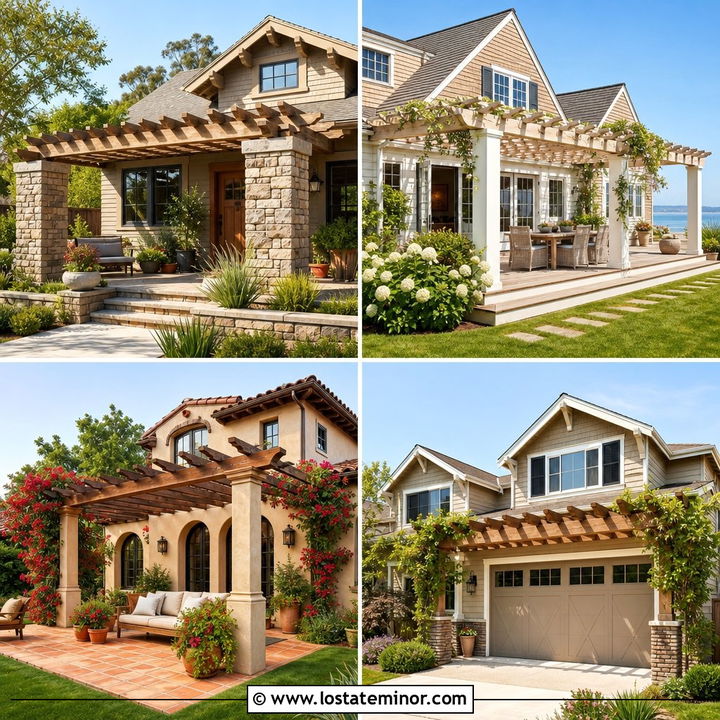 30 Sand House Design With Pergola Ideas: Breezy Outdoor Style