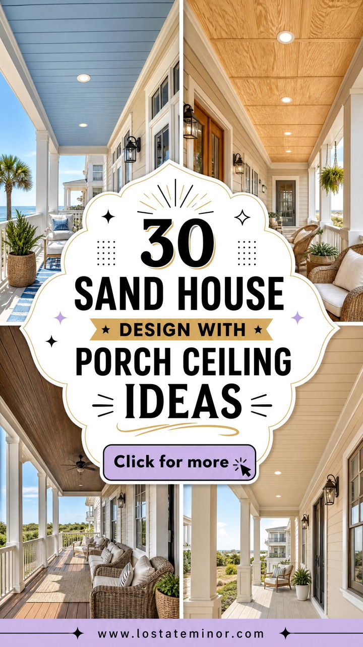 30 Sand House Design With Porch Ceiling Ideas A Cozy Upgrade - 30 Sand House Design With Porch Ceiling Ideas: A Cozy Upgrade
