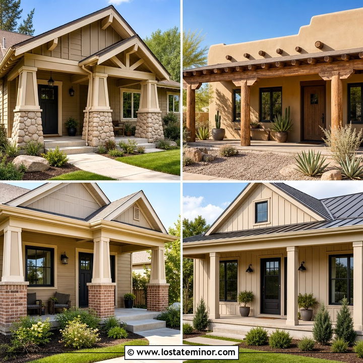30 Sand House Design With Porch Columns Ideas: Timeless Style