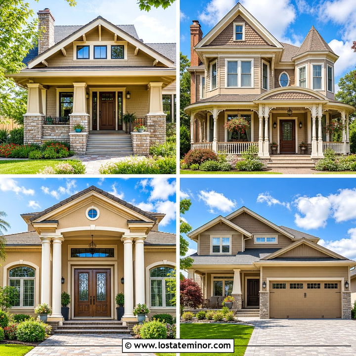 30 Sand House Design With Portico Ideas: Grand Entry Style