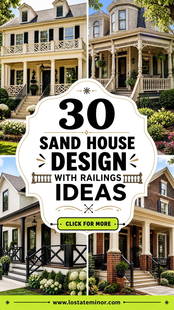 30 Sand House Design With Railings Ideas Safe Stylish Appeal - 30 Sand House Design With Railings Ideas: Safe, Stylish Appeal