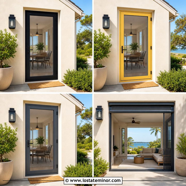 30 Sand House Design With Screen Door Ideas: Breezy Entry Style