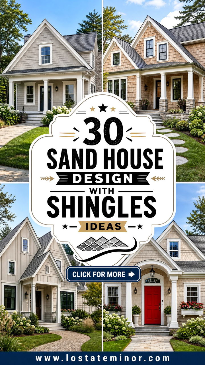 30 Sand House Design With Shingles Ideas Timeless Exterior Style - 30 Sand House Design With Shingles Ideas: Timeless Exterior Style