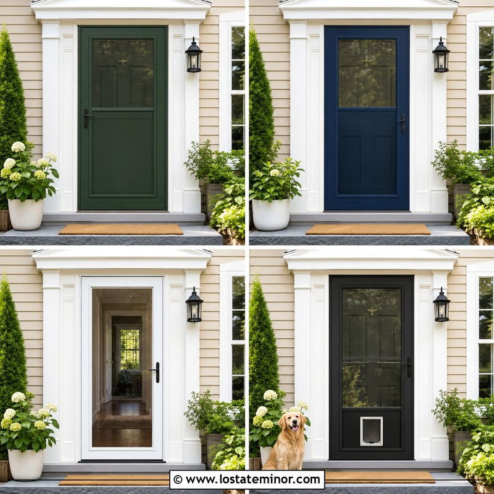 30 Sand House Design With Storm Door Ideas: Weather-Ready Style