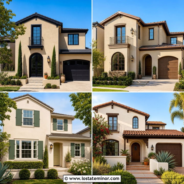 30 Sand House Design With Trim Ideas: Polished Curb Appeal