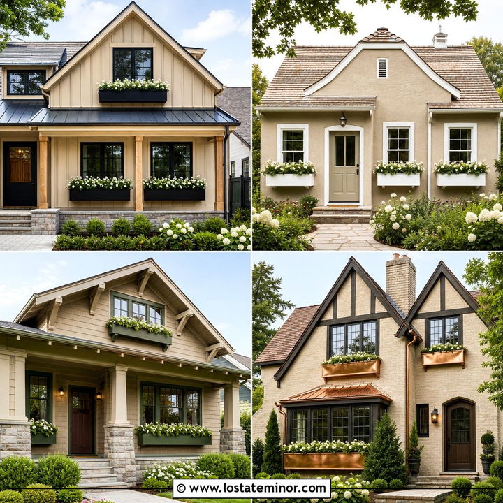 30 Sand House Design With Window Boxes Ideas: Charming Exteriors