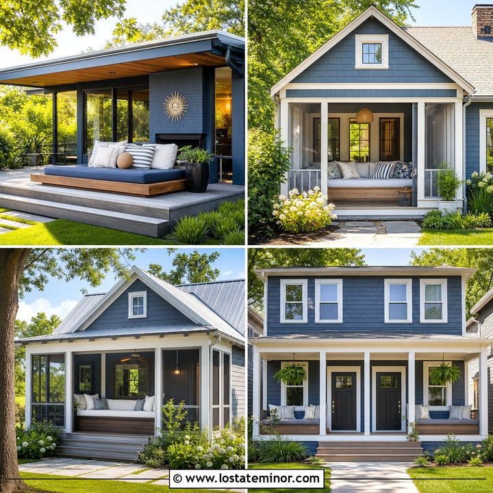 30 Slate Blue House Design With Daybed Ideas: Relaxed Retreats