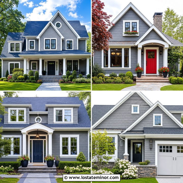 30 Slate Grey House Design With Shingles Ideas for Lasting Style