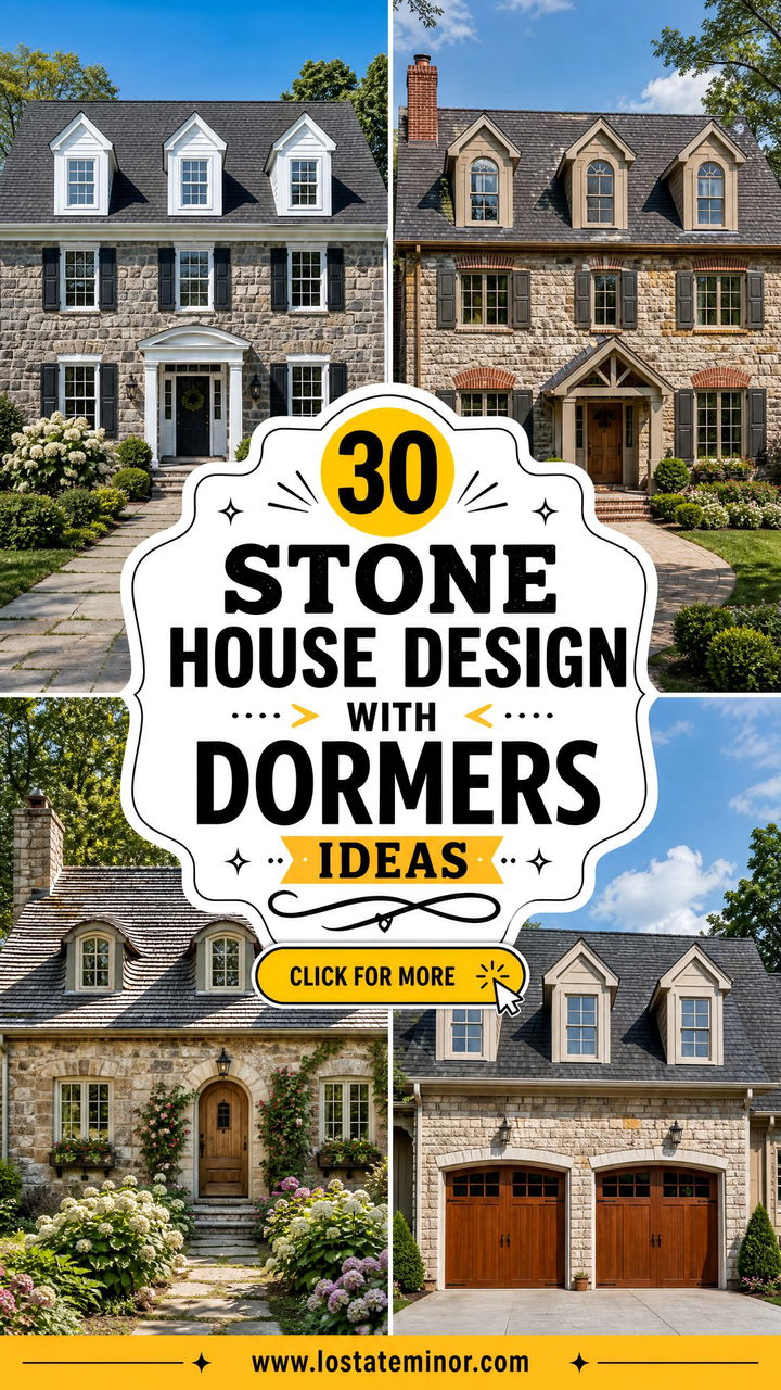 30 Stone House Design With Dormers Ideas for Timeless Curb Appeal - 30 Stone House Design With Dormers Ideas for Timeless Curb Appeal