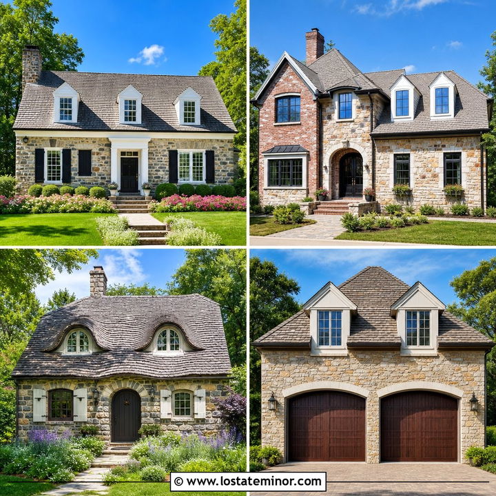 30 Stone House Design With Dormers Ideas for Timeless Curb Appeal