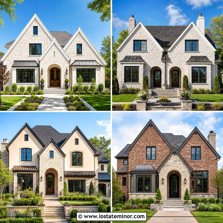 30 Stone House Design With Gables Ideas for Storybook Charm