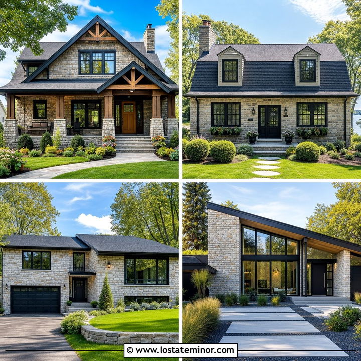 30 Stone House Design With Roof Ideas: Timeless Curb Appeal