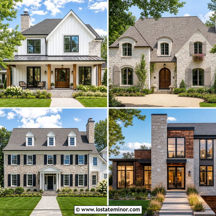 30 Stone House Design With Shingles Ideas: Curb Appeal Guide
