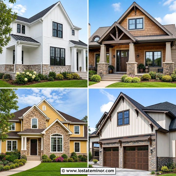 30 Stone House Design With Siding Ideas: Stylish Exterior Guide