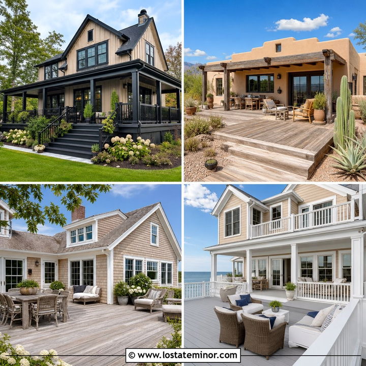 30 Tan House Design With Deck Ideas: Outdoor Living Inspiration