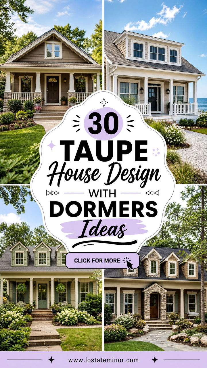 30 Taupe House Design With Dormers Ideas Timeless Curb Appeal - 30 Taupe House Design With Dormers Ideas: Timeless Curb Appeal