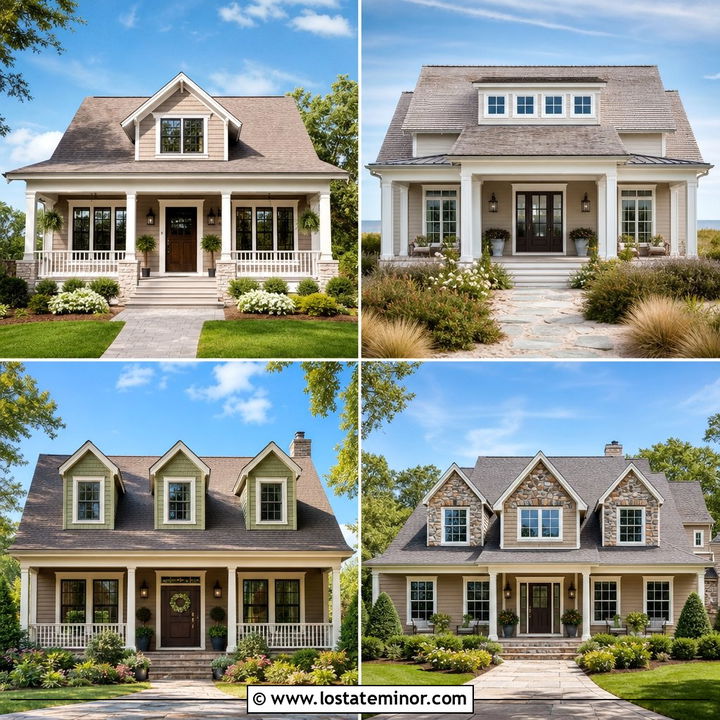 30 Taupe House Design With Dormers Ideas: Timeless Curb Appeal