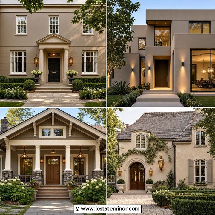 30 Taupe House Design With Light Fixtures Ideas for a Warm Welcome