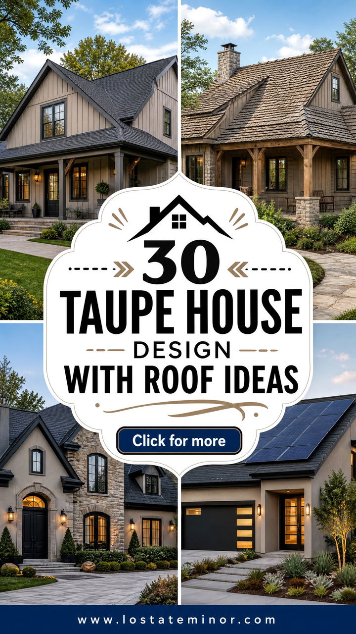 30 Taupe House Design With Roof Ideas for Lasting Style - 30 Taupe House Design With Roof Ideas for Lasting Style
