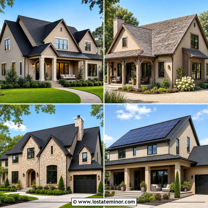 30 Taupe House Design With Roof Ideas for Lasting Style