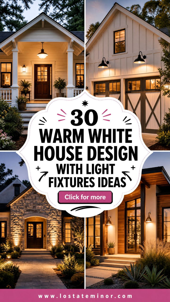 30 Warm White House Design With Light Fixtures Ideas Top Picks - 30 Warm White House Design With Light Fixtures Ideas: Top Picks