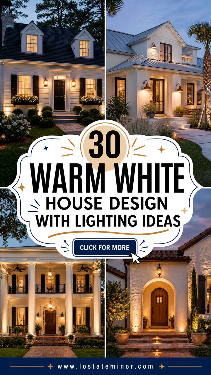 30 Warm White House Design With Lighting Ideas Bright Ideas - 30 Warm White House Design With Lighting Ideas: Bright Ideas