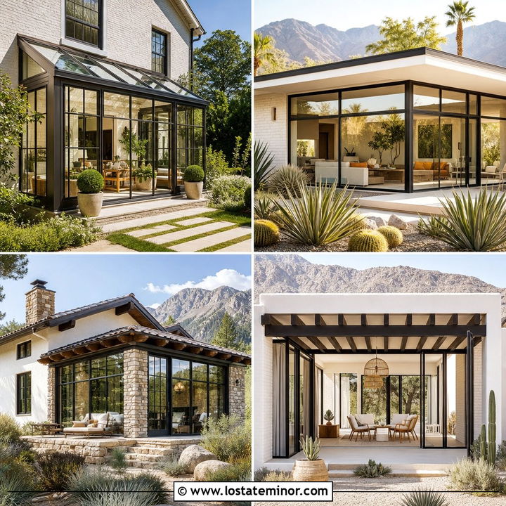 30 Warm White House Design With Sunroom Ideas for Cozy Living