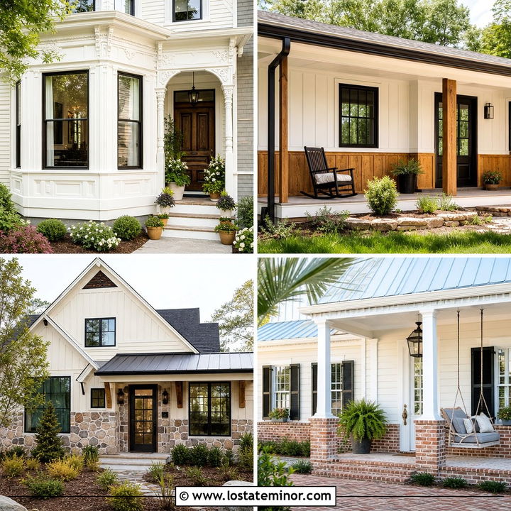 30 Warm White House Design With Wainscoting Ideas You’ll Love