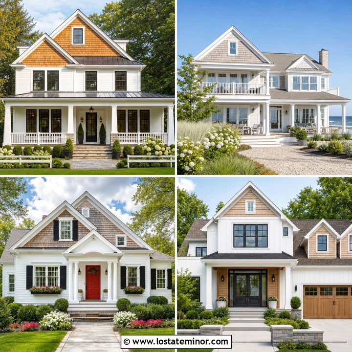 30 White House Design With Cedar Shake Ideas With Rustic Charm