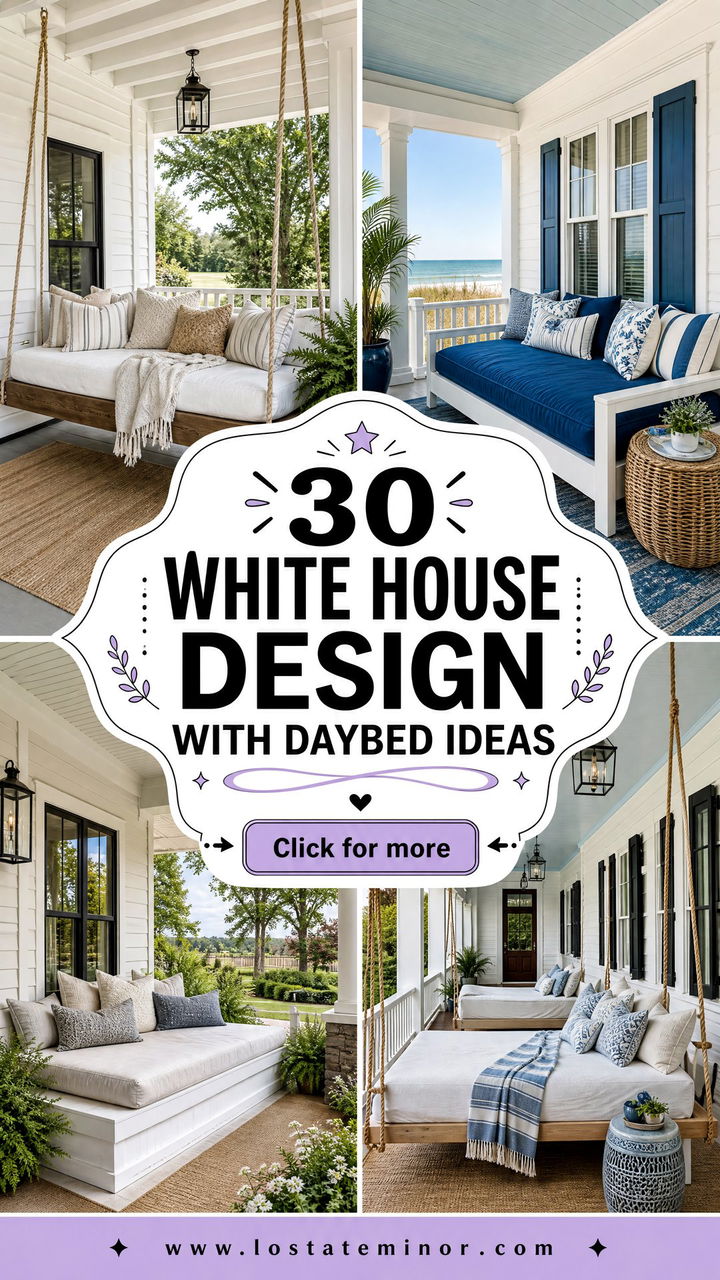 30 White House Design With Daybed Ideas for Cozy Living - 30 White House Design With Daybed Ideas for Cozy Living