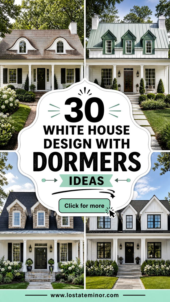 30 White House Design With Dormers Ideas With Timeless Charm - 30 White House Design With Dormers Ideas With Timeless Charm