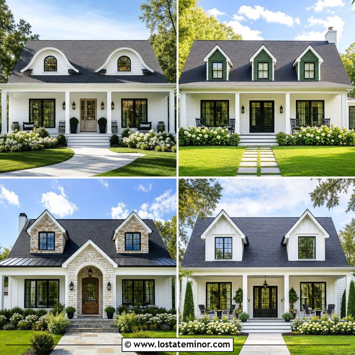 30 White House Design With Dormers Ideas With Timeless Charm