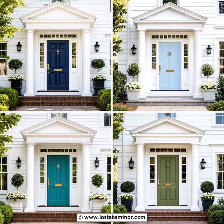 30 White House Design With Entry Door Ideas for a Grand Welcome