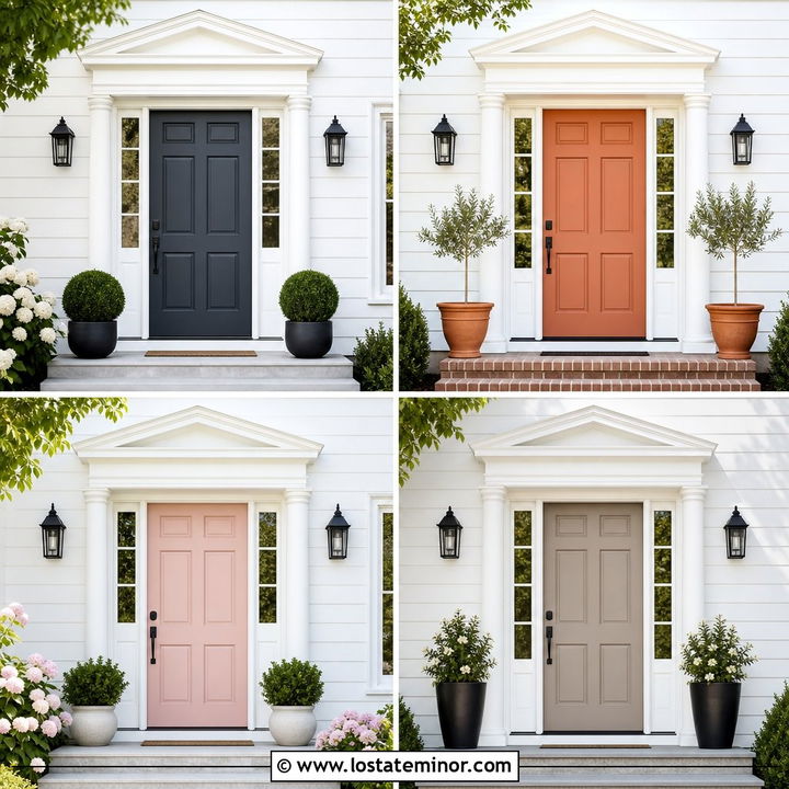 30 White House Design With Front Door Ideas for an Inviting Entry