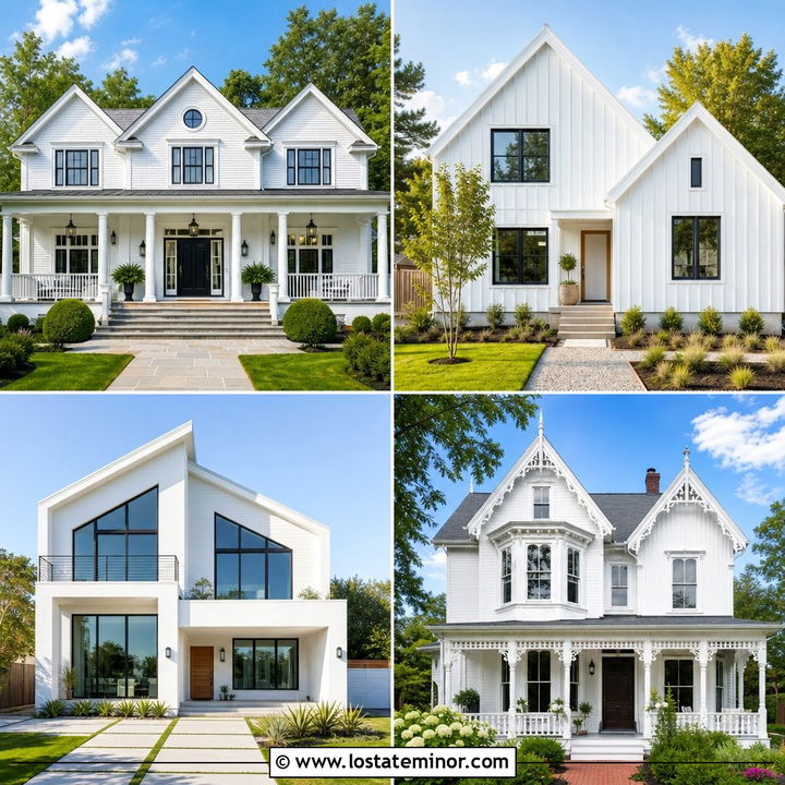 30 White House Design With Gables Ideas With Timeless Charm