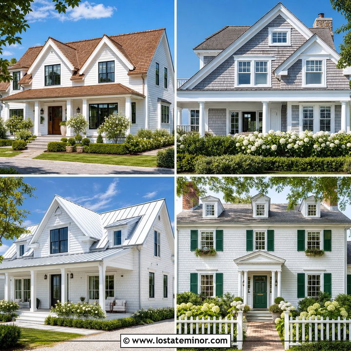 30 White House Design With Shingles Ideas for Timeless Exteriors