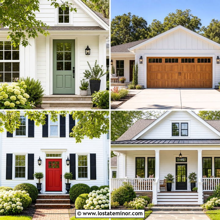 30 White House Design With Siding Ideas for a Fresh Exterior