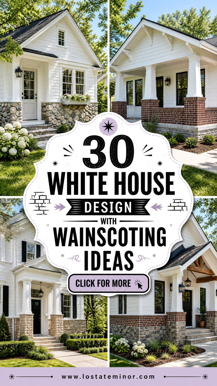 30 White House Design With Wainscoting Ideas for Refined Style - 30 White House Design With Wainscoting Ideas for Refined Style