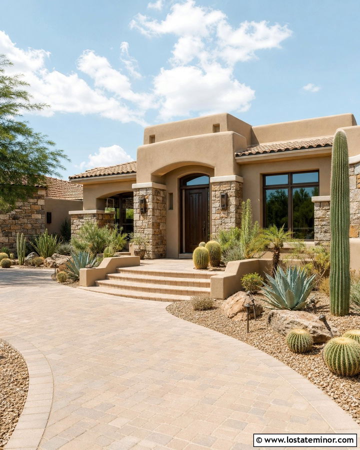 Beige House With Sand Roof - 30 Beige House Design With Roof Ideas