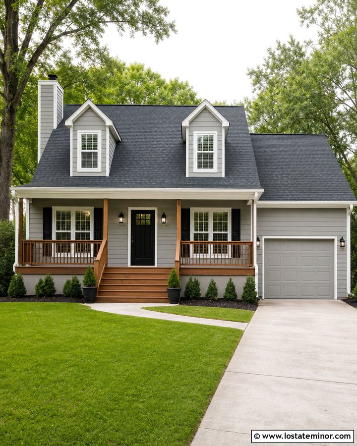 Budget Dove Grey House Dormer Update - 30 Dove Grey House Design With Dormers Ideas