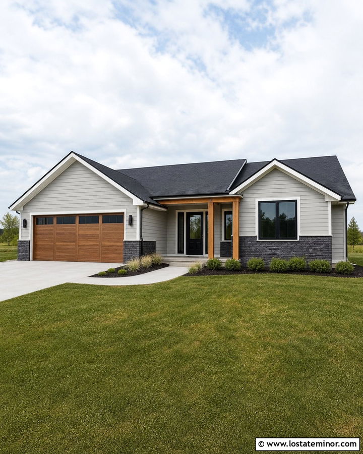 Dove Grey House With Dark Gray Wainscoting - 30 Dove Grey House Design With Wainscoting Ideas