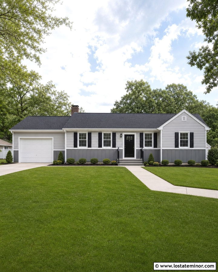 Dove Grey House With Painted Panel Wainscoting - 30 Dove Grey House Design With Wainscoting Ideas