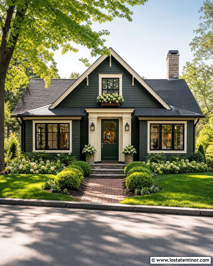 Hunter Green House With Matching Dutch Door - 30 Hunter Green House Design With Dutch Door Ideas