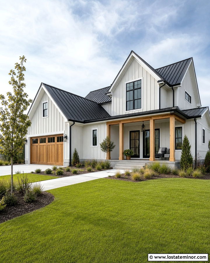 Light Grey House With Black Window Frames - 30 Light Grey House Design With Window Frames Ideas