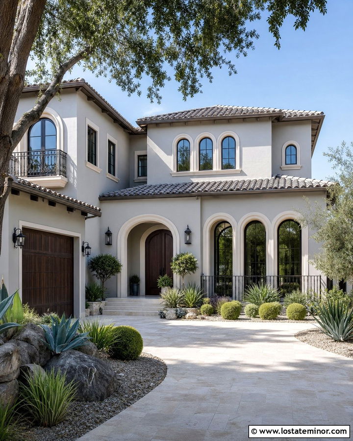 Light Grey House With Grey Tile Roof - 30 Light Grey House Design With Roof Ideas