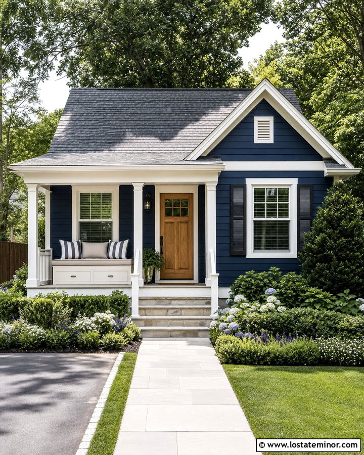 Midnight Blue House With Storage Daybed - 30 Midnight Blue House Design With Daybed Ideas