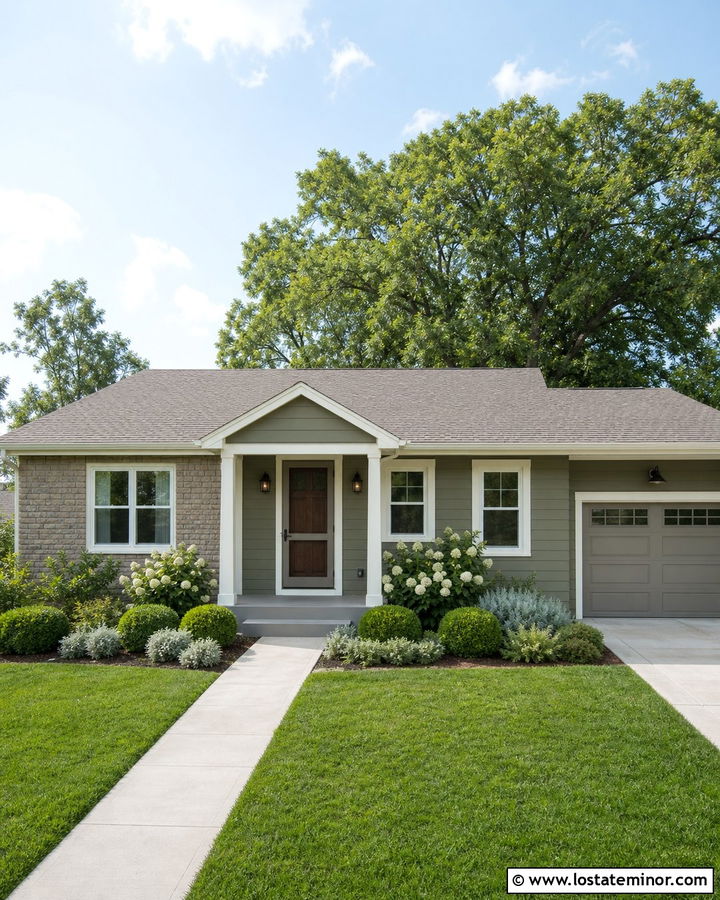 Moss Green House With Gray Screen Door - 30 Moss Green House Design With Screen Door Ideas