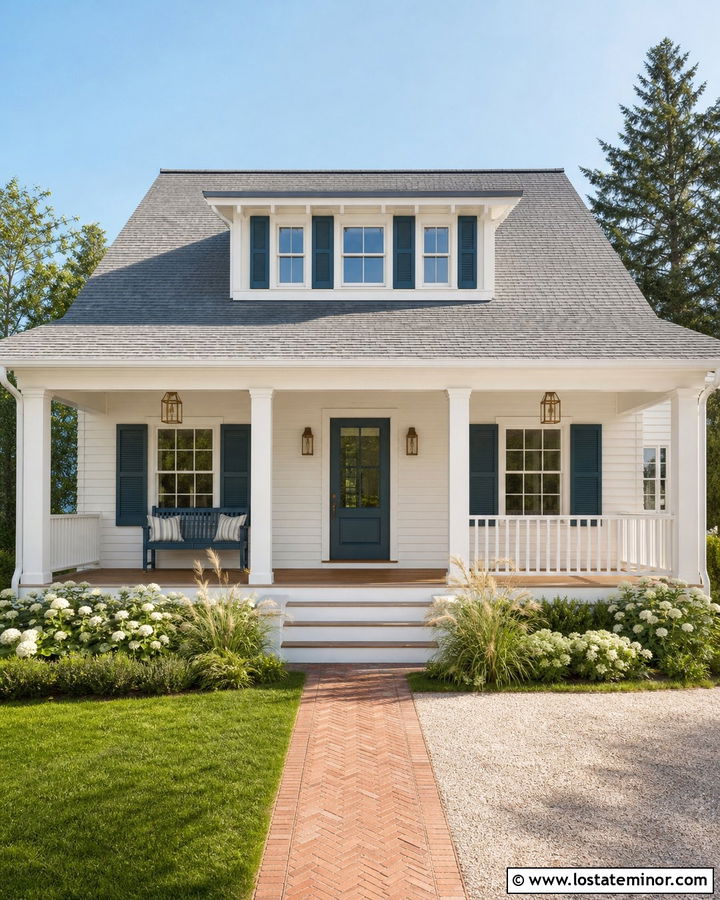 Off White House With Teal Accents - 30 Off White House Design With Accents Ideas